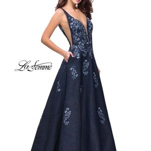 La Femme Denim Dress